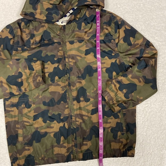 Gymboree camouflage lined windbreaker boys medium 7/8 - Picture 2 of 8